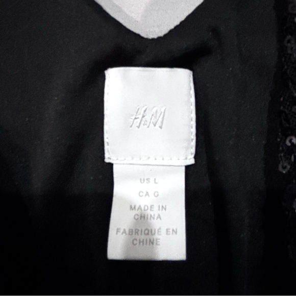 H&M Black Sequin Sleeveless Dress - Picture 7 of 7